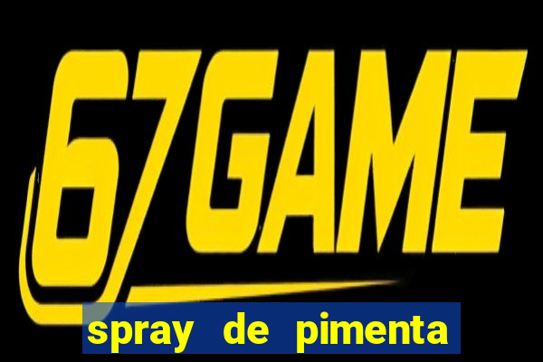 spray de pimenta profissional policial - espargidor 750ml